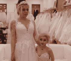 Tiny Texie with Her Daughter